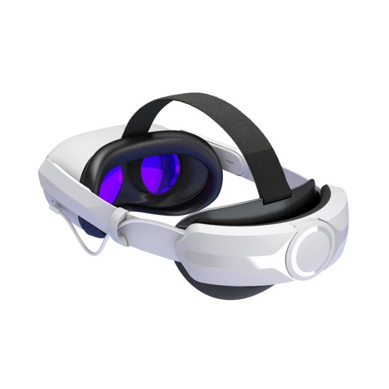 Head Strap With Battery for Oculus/ Meta Quest 2, Built-in 5000mAh Battery Pack, AUBIKA Excellence Strap Replacement Accessories for Meta/ Oculus Quest 2